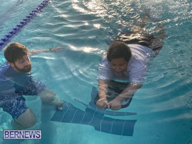 Bermuda Special Olympics swimming training Feb 2021 (1)