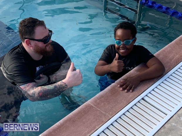 Bermuda Special Olympics swimming training Feb 2021 (16)