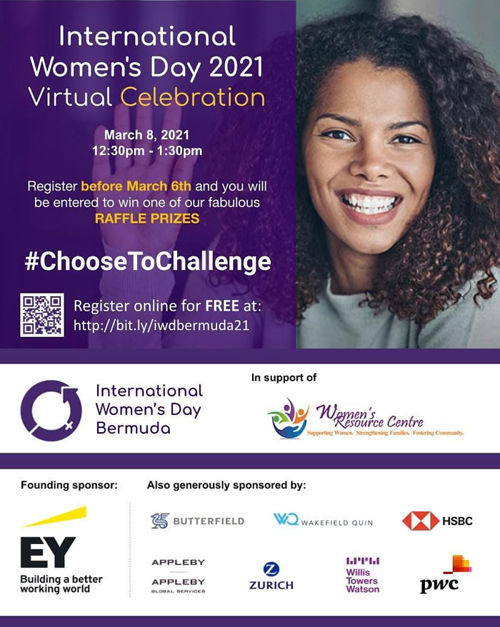 International Women’s Day Virtual Celebration Bernews