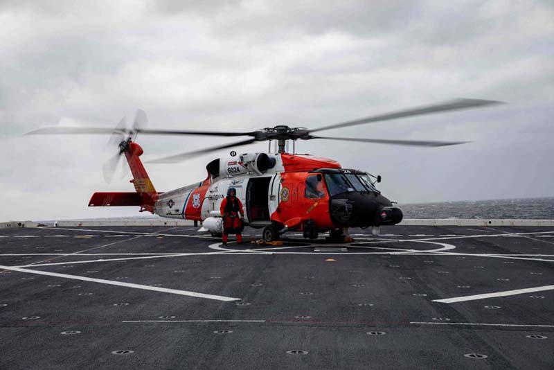 Coast Guard, Navy Combine Medevac To Bermuda March 2021 2