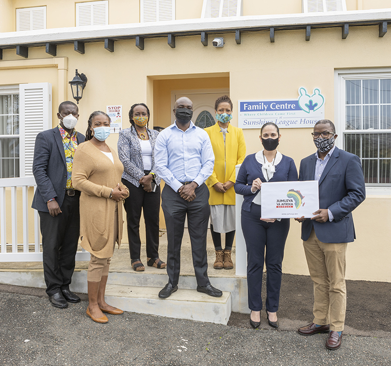 Paul Njoroge Donates To Family Centre Bermuda March 2021