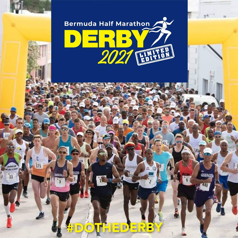 Bermuda Half Marathon Derby﻿ April 2021