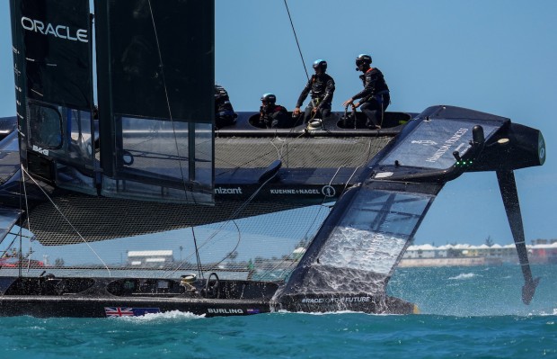 Bermuda SailGP sailing race presented by Hamilton Princess April 23 2021 (10)