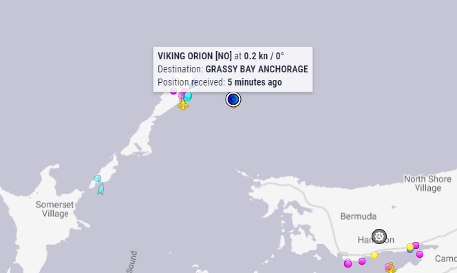 online tracker screenshot bermuda orion
