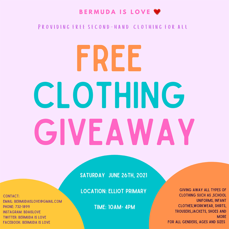 'Bermuda Is Love' Free Clothing Giveaway - Bernews