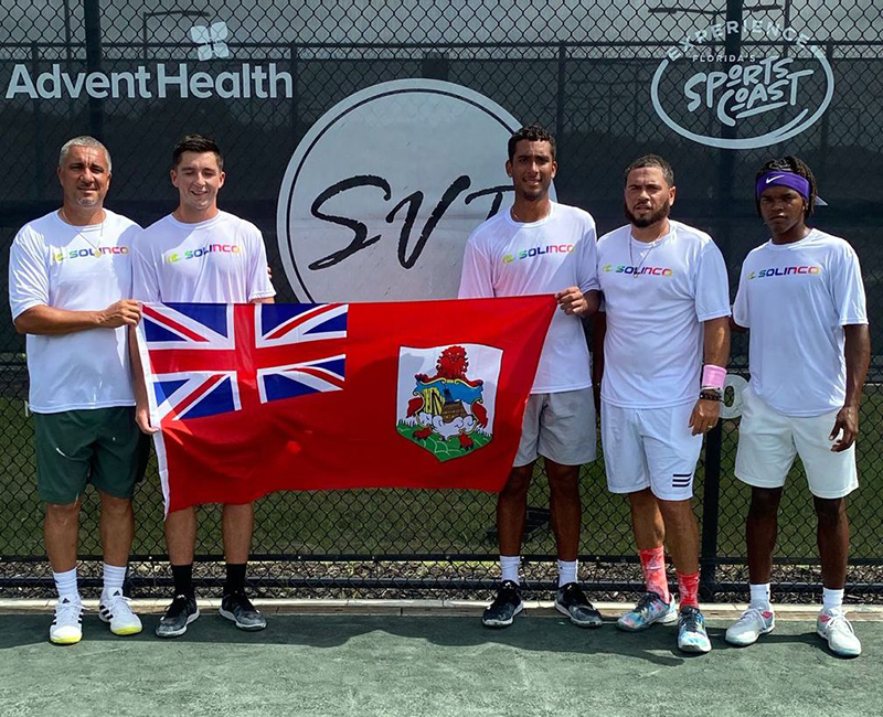 Bermuda’s Davis Cup Team June 2021