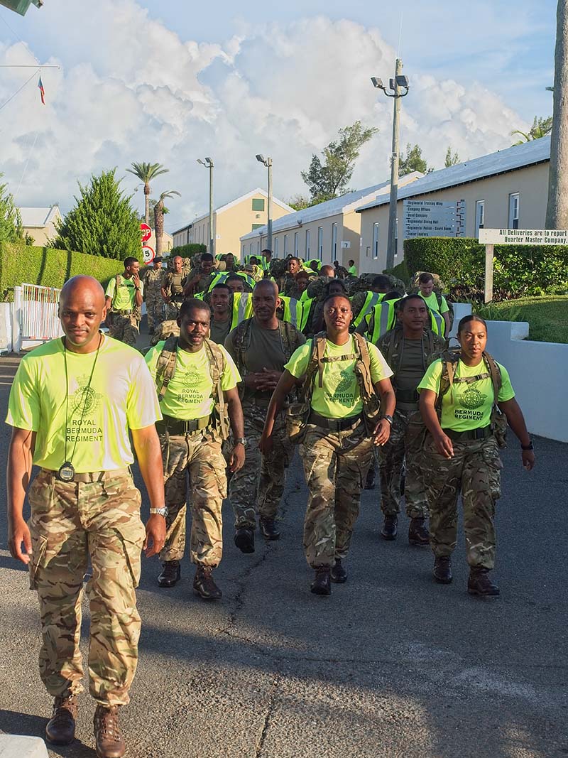 Royal Bermuda Regiment Recruit Camp 21 Bravo.
