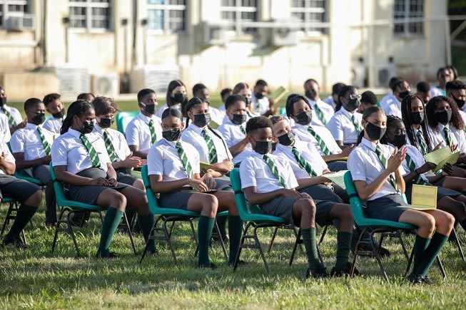 Whitney Middle School Graduates Bermuda July 2021 3