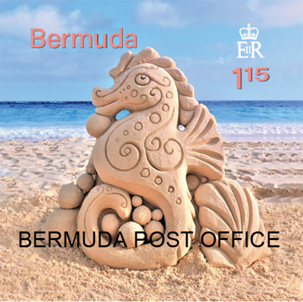 Commemorative Stamps Sandcastles Bermuda Aug 2021 2