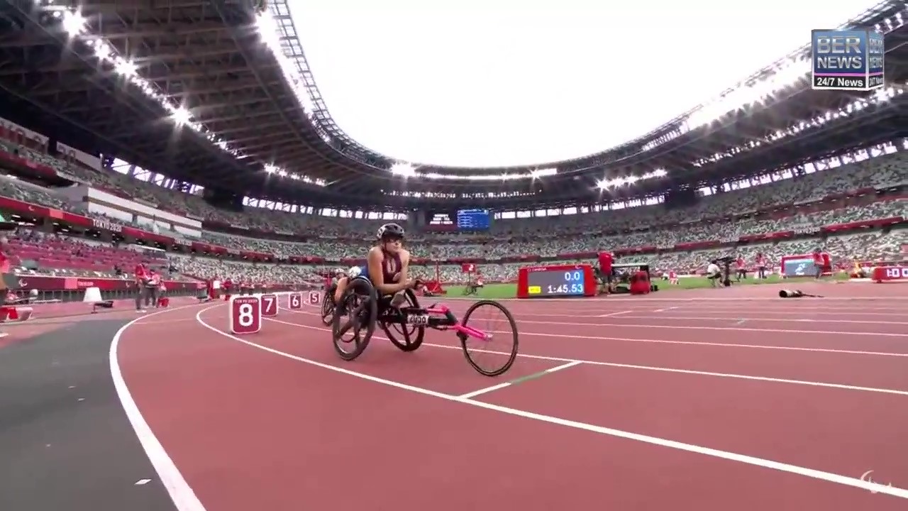 Jessica Lewis In 800m Heats In Paralympics 2021 (1)