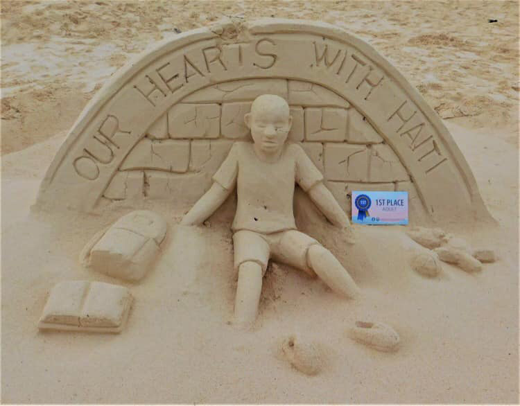 Bermuda Sandcastle Competition Adult Category Sept 2021