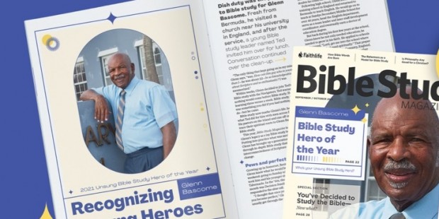 Bible Study Magazine Features Glenn Bascome  (1)