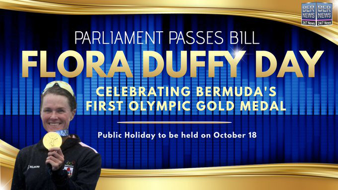 Bill To Create Flora Duffy Day Pass In Parliament Sept 2021