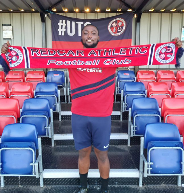 D’Andre Wainwright Signs With Redcar Athletic Sept 2021