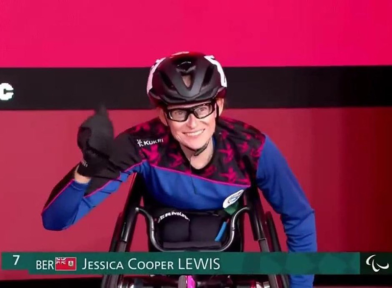 Jessica Lewis At Paralympic Games Sept 2021