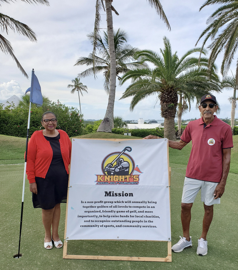 Knights Charity Golf Tournament Bermuda Sept 2021