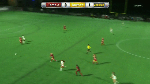 Nia Christopher Scores In Towson Win Sept 2 2021