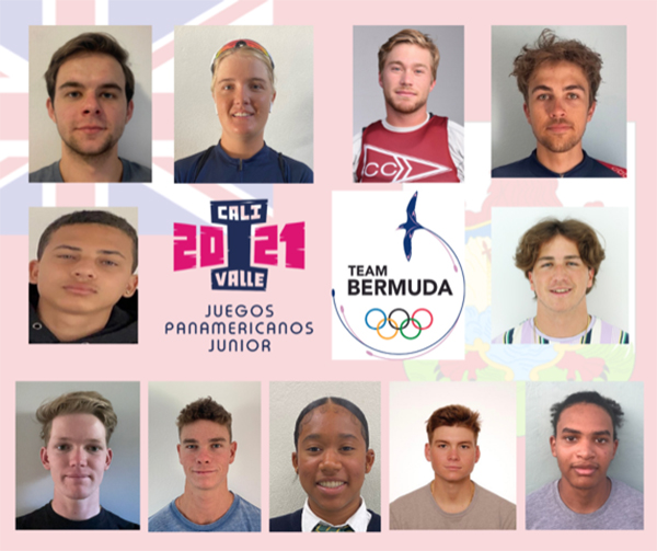 Bermuda Athletes For Junior Pan Am Games Oct 2021