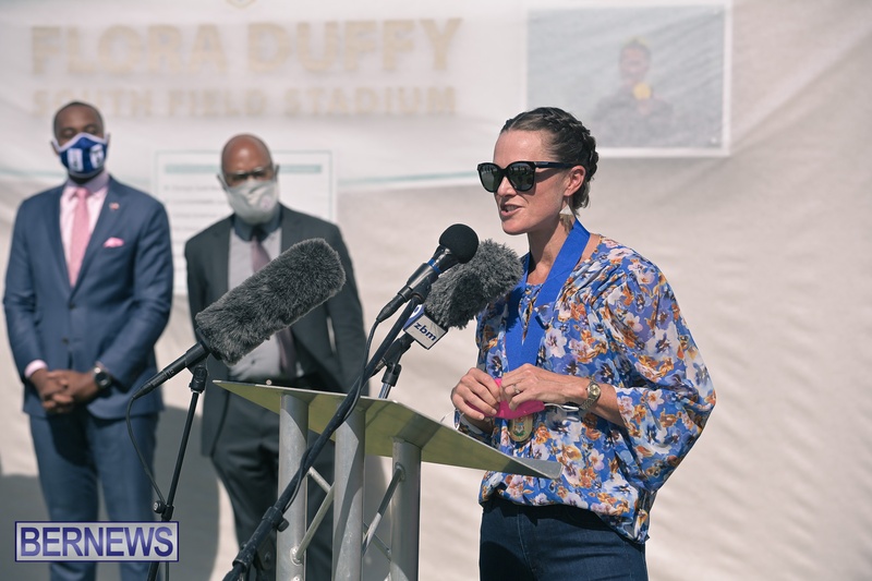 Bermuda Olympic gold medal Flora Duffy Day public holiday events 2021 AW (24)