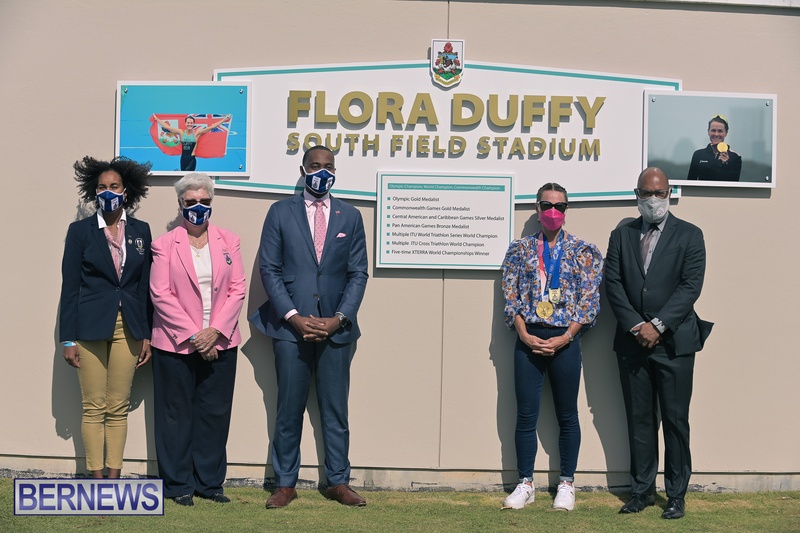 Bermuda Olympic gold medal Flora Duffy Day public holiday events 2021 AW (29)