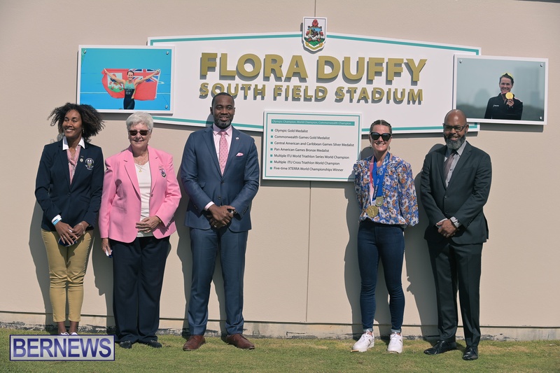 Bermuda Olympic gold medal Flora Duffy Day public holiday events 2021 AW (30)