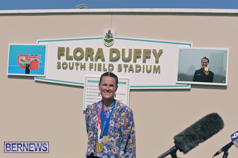 Bermuda Olympic gold medal Flora Duffy Day public holiday events 2021 AW (31)