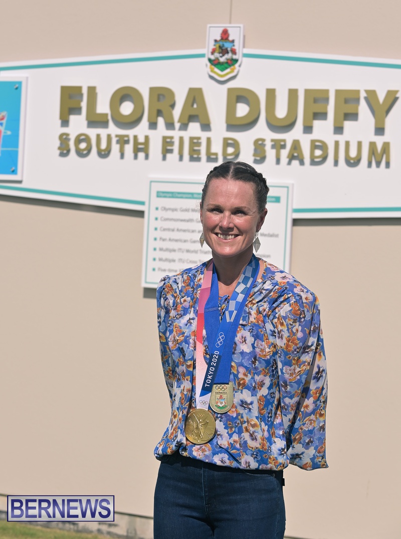 Bermuda Olympic gold medal Flora Duffy Day public holiday events 2021 AW (32)