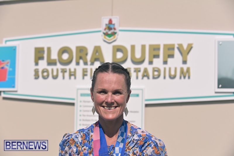 Bermuda Olympic gold medal Flora Duffy Day public holiday events 2021 AW (36)