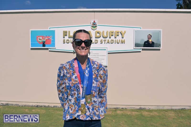 Bermuda Olympic gold medal Flora Duffy Day public holiday events 2021 AW (42)