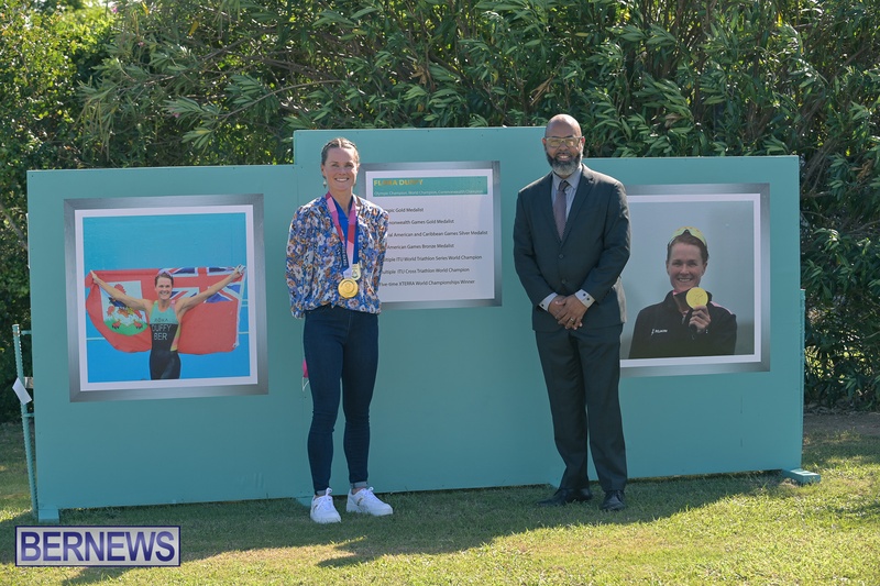 Bermuda Olympic gold medal Flora Duffy Day public holiday events 2021 AW (47)