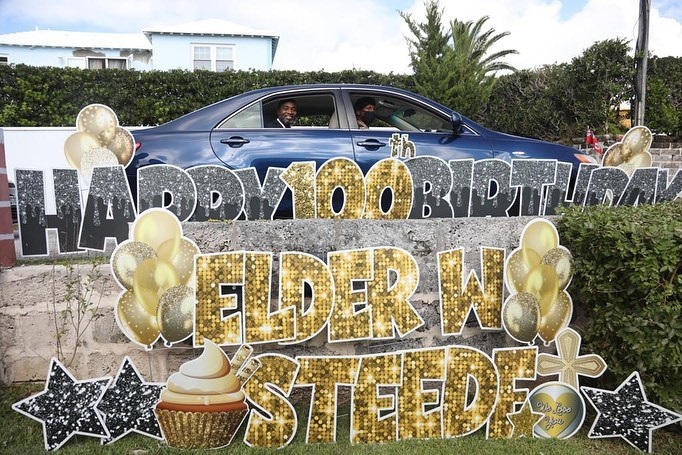 Elder Wilfred Steede 100 Birthday Bermuda Oct 2021 3