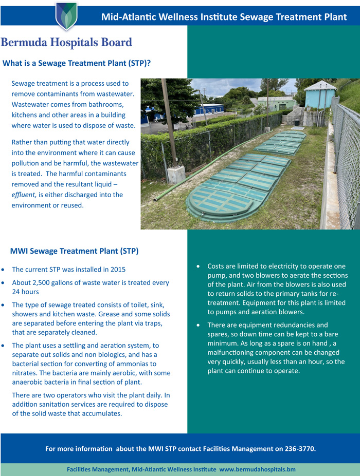 MWI Sewage Treatment Plant Information Sheet Bermuda Oct 2021