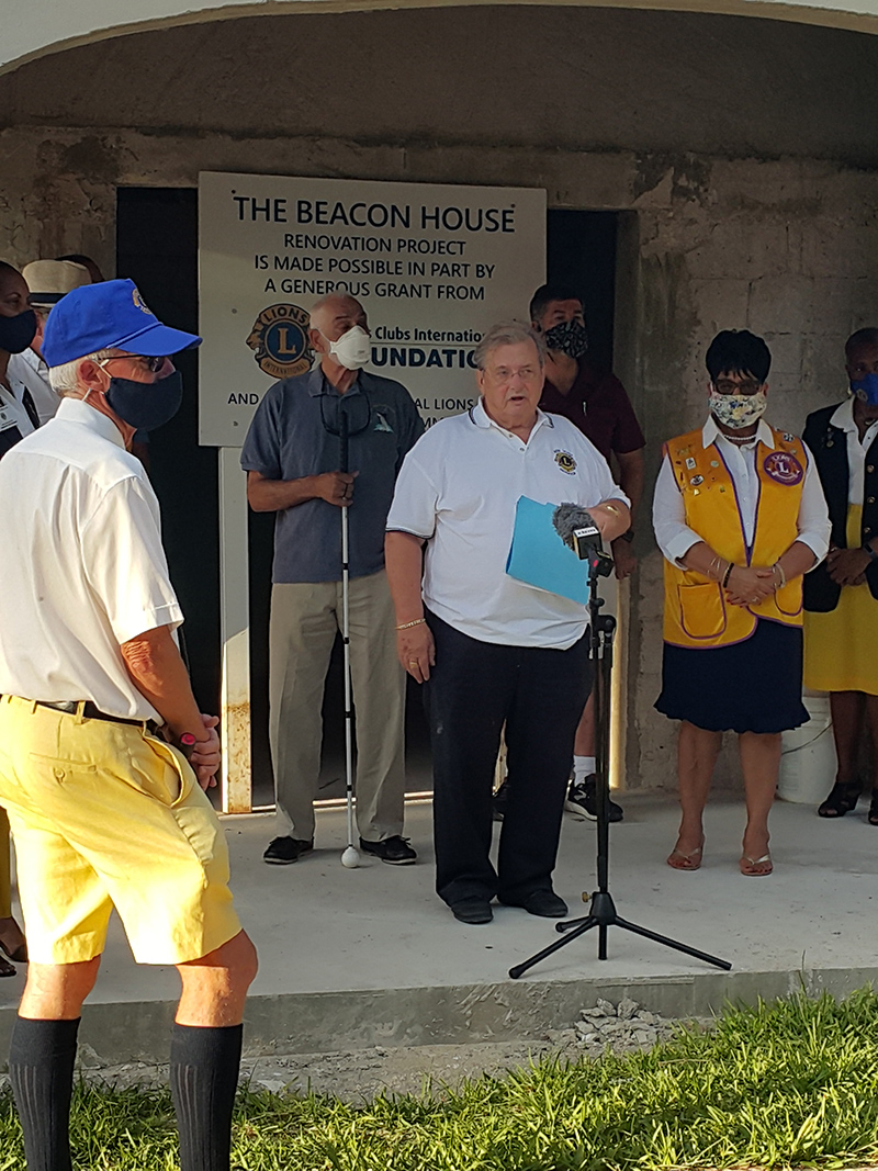 Roof Wetting Ceremony At Beacon House Bermuda Oct 2021 2