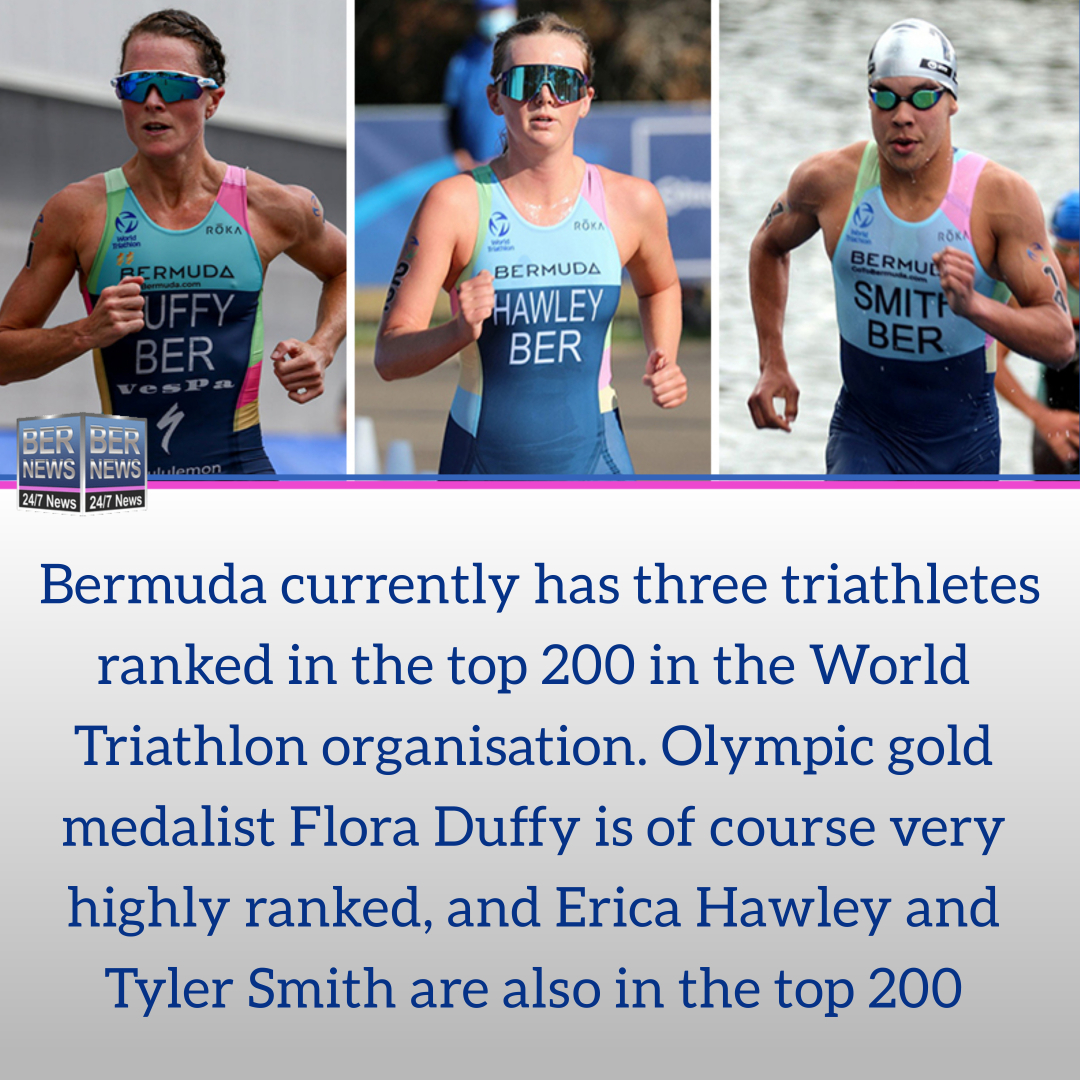 Three Triathletes Ranked In Top 200 In World Bermuda Oct 31