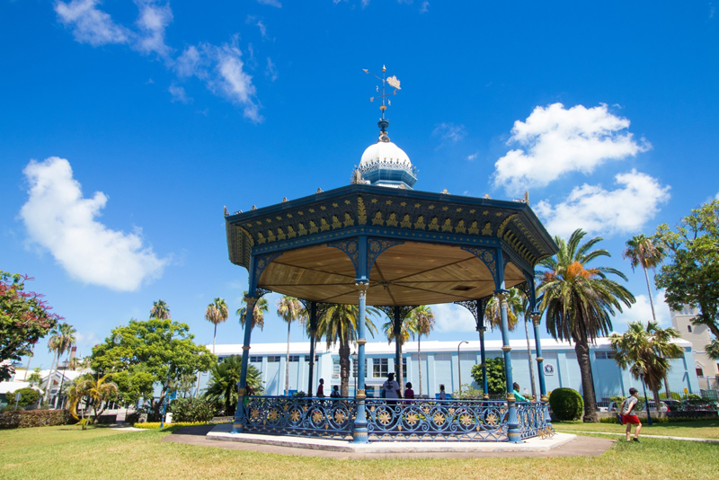 Victoria Park Bandstand Bermuda October 2021