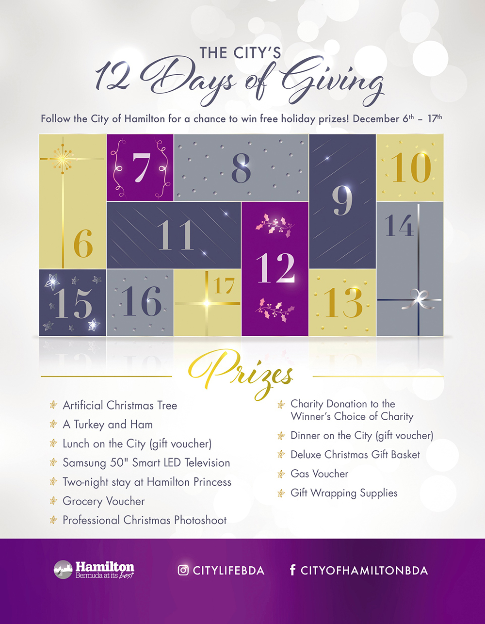 12 days of giving Bermuda Nov 30 2021