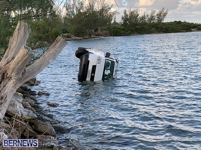 Accident in St David’s Bermuda November 1 2021 (2)