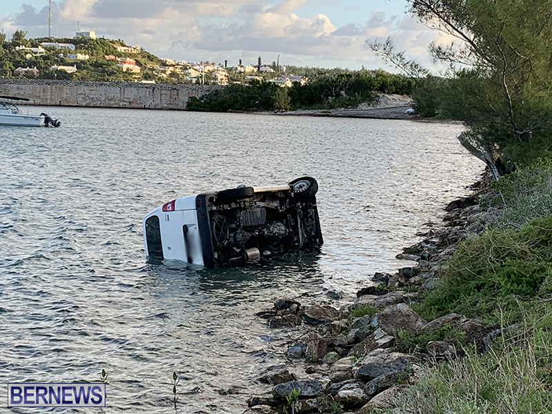 Accident in St David’s Bermuda November 1 2021 (5)