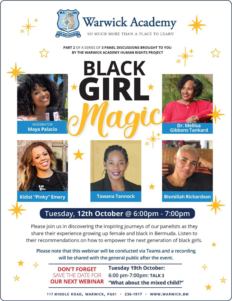 Black Girl Magic Bermuda Nov 2021