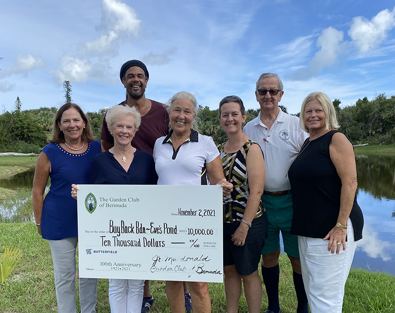 Garden Club Of Bermuda Donation Nov 2021
