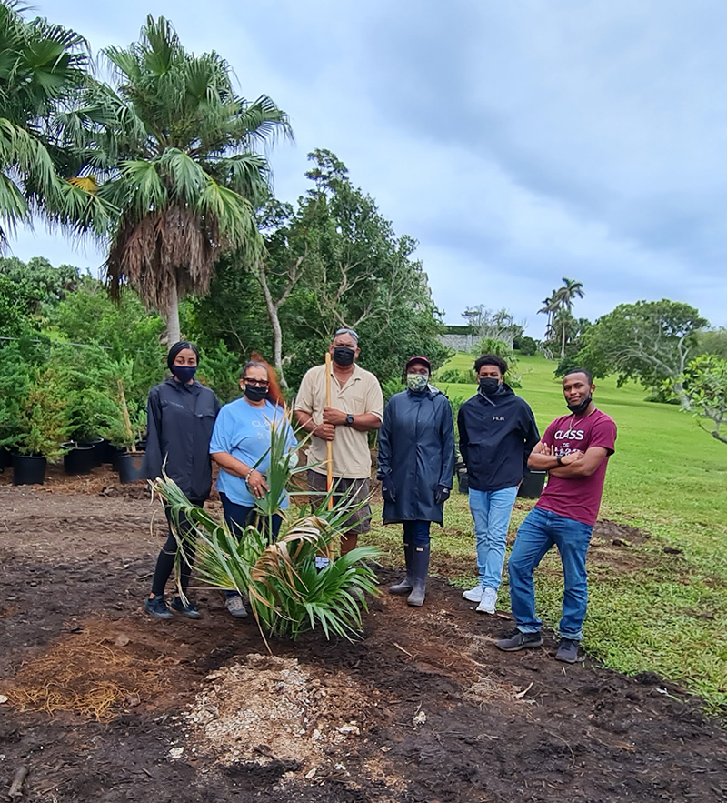 Queen’s Green Canopy Tree Planting Bermuda Nov 9 2021 (1)