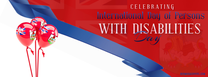 Red & Blue International Day of Persons with Disabilities Bermuda social media design balloon 238432822 (4)