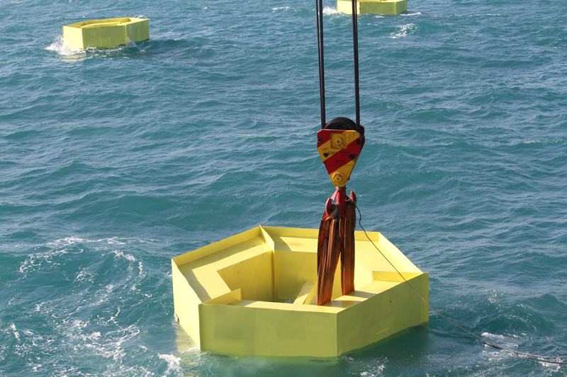 Seabased Buoy Installation Ghana Bermuda Nov 2021