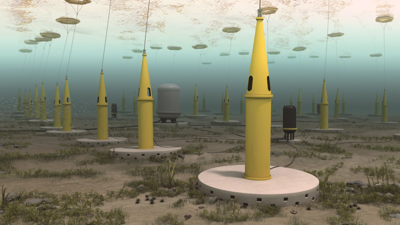 Seabased system underwater illustration Bermuda Nov 2021