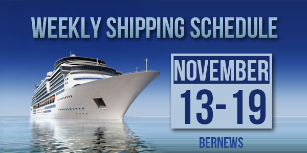 Weekly Shipping Schedule TC Nov 13 - 29 2021