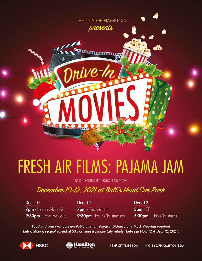 Drive-In Movies Bermuda December 2021