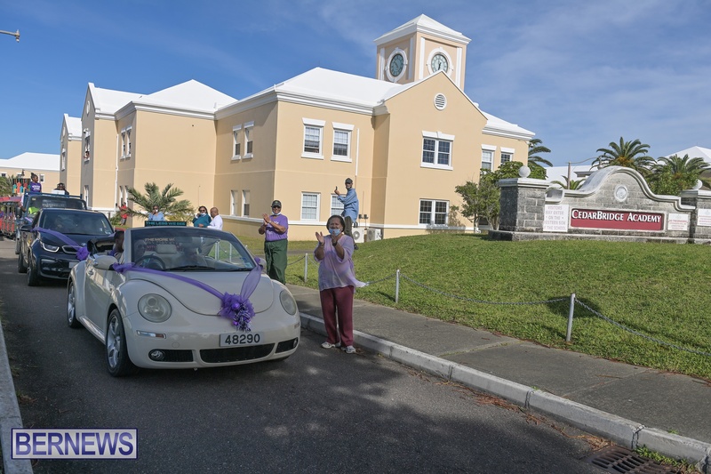International Day of People with Disabilities Bermuda motorcade 2021 AW (1)