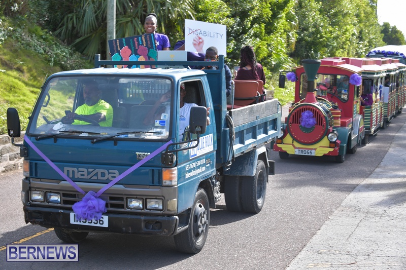International Day of People with Disabilities Bermuda motorcade 2021 AW (34)