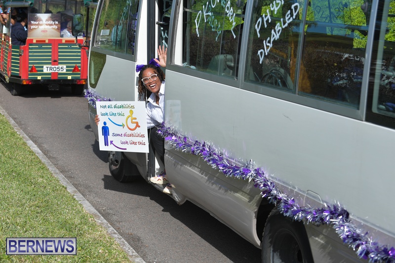 International Day of People with Disabilities Bermuda motorcade 2021 AW (41)