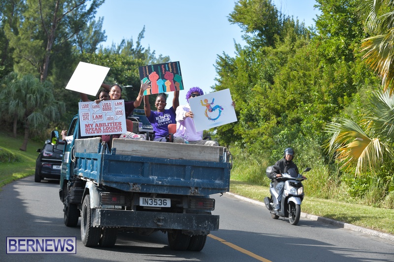 International Day of People with Disabilities Bermuda motorcade 2021 AW (45)